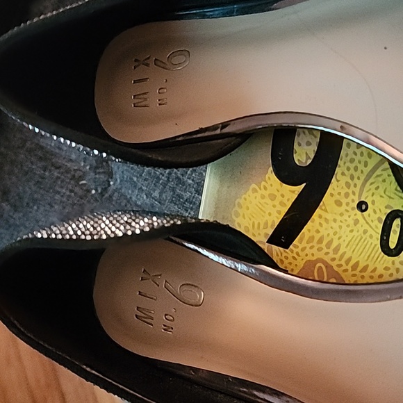 MIX No6 FABIANA sparkle shoes Flats size 7.5 - Picture 3 of 15